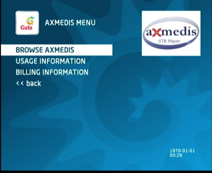 Axmedis menu