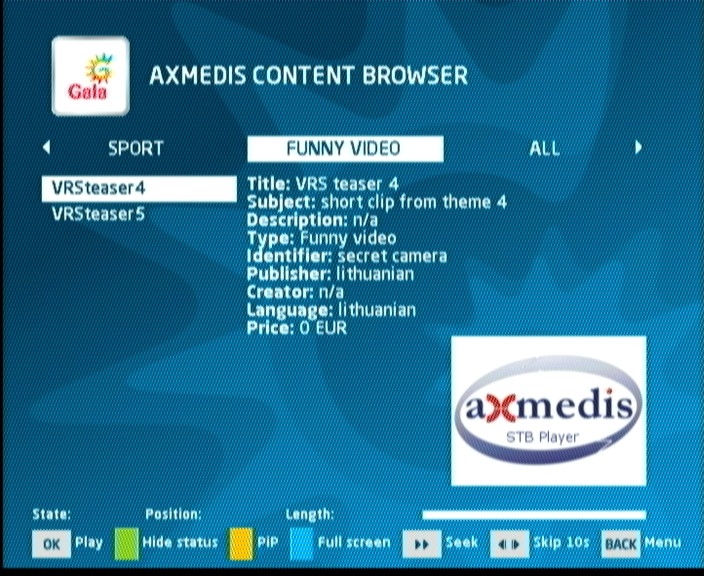 TEO AXMEDIS Content