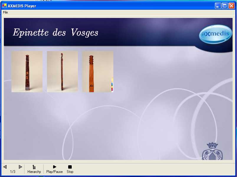 AXMEDIS ActiveX Cross Media Player 2.0.1 screenshot